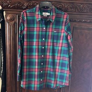 Vineyard Vines Plaid Button Down Shirt
